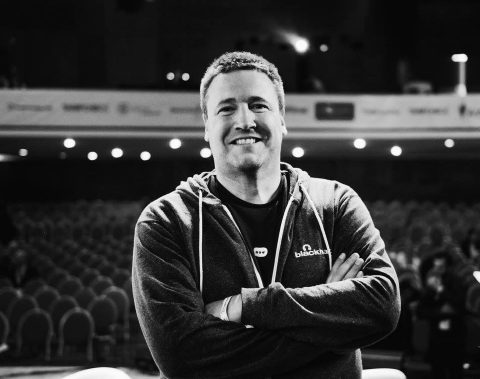 Pascal Fantou auf der Bühne, Affiliate Tactixx 2017